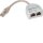 Hager HTG469H T RJ45 mit 1 Stecker und 2 Buchsenleisten