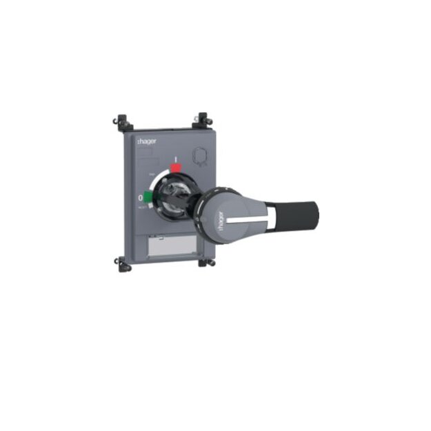 Hager HXW031H Drehgriff x/P630 an der Tür