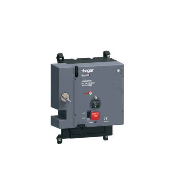 Hager HXW041HK Motorantrieb x630/P630 100-110VDC mit Autoreset abschließbar