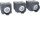 Hager HYW001H Klemmen x630/P630 Cu/Al version 3-polig 1x 35-300mm²