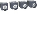 Hager HYW002H Klemmen x630/P630 Cu/Al version 4-polig 1x...