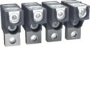Hager HYW008H Klemmen x630/P630 Cu/Al version 4-polig 2x...