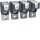 Hager HYW008H Klemmen x630/P630 Cu/Al version 4-polig 2x 35-300mm²