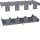 Hager HYW026H Klemmenabdeckung Rückanschluss und Plug-in x630/P630 4-polig