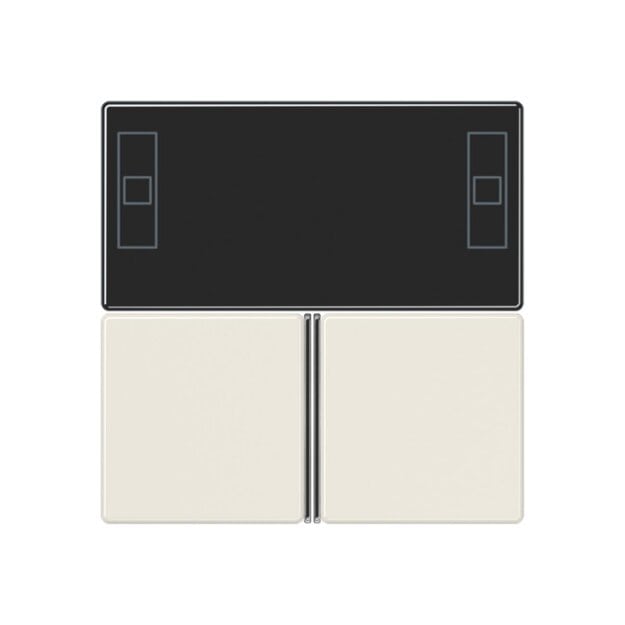 Jung A4093TSA KNX Tastensatz f. Komfortregler Weiß Serie A