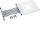 Hager UK32LH34 Baustein universN 450x500mm für Leistungsschalter H3 + P630A 3/4-polig