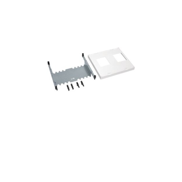 Hager UK32LH34M1 Baustein universN 450x500mm für 2 Leistungsschalter H3 + P630A 3/4-polig mit Motor