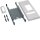 Hager UK41LH34F Baustein universN 600x250mm für Leistungsschalter H3 + P630A 4-polig mit FI