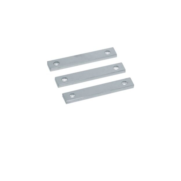 Hager UM30V4 Cu-Schienen univers Wandlerlasche 30x10x170mm verzinnt 3 Stück im Set