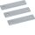 Hager UM40V4 Cu-Schienen univers Wandlerlasche 40x10x170mm verzinnt 3 Stück im Set