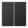 Jung AL2402TSAAN Tastensatz komplett 2fach (lackiertes Aluminium) Anthrazit Serie LS