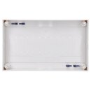 Hager ZU63EA Abdeckung universZ 150mm geschlossen plombierbar RfZ Abdeckung für eHz Zusatzanwendungen