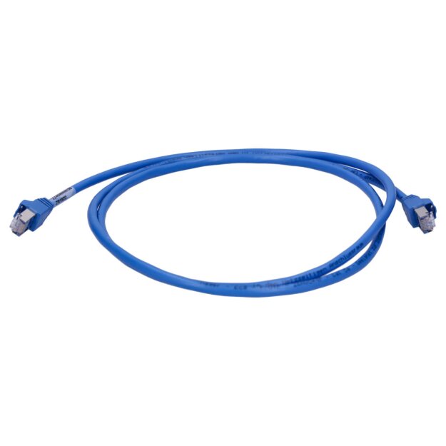 Hager ZZ45WAN150 Patch-Leitung mit 2xRJ45 Stecker für WAN-Anwendung Farbe Blau Länge 1,5 m