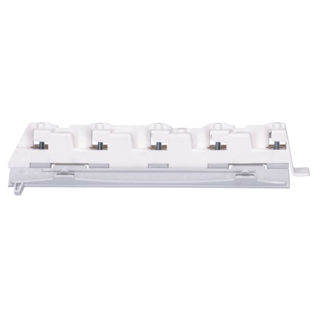 Hager ZZ55SAVE Sammelschienenverbinder Feld 5-polig CU12x5mm 250A isoliert wartungsfrei