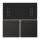 Jung AL4093TSAAN KNX Tastensatz f. Komfortregler (lackiertes Aluminium) Anthrazit Serie LS