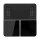 Jung CD4093TSASW KNX Tastensatz f. Komfortregler (Thermoplast bruchsicher) Schwarz Serie CD