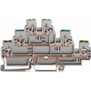 WAGO Kontakttechnik Dreistockklemme 870-567
