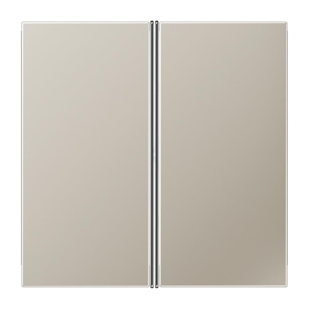 Jung ES2402TSA Tastensatz komplett 2fach Edelstahl
