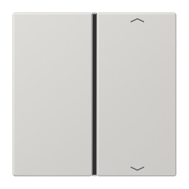 Jung LS401TSAPLG Taste 1fach, Pfeil Lichtgrau Serie LS