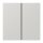 Jung LS402TSALG Tastensatz komplett 2fach Lichtgrau Serie LS