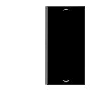 Jung LS402TSAPSW Taste 2fach, Pfeil Schwarz Serie LS