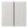 Jung LS403TSALG Tastensatz komplett 3fach Lichtgrau Serie LS