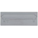 WAGO Kontakttechnik 3-Leiter-FV-Trennwand grau 284-309