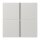 Jung LS404TSALG Tastensatz komplett 4fach Lichtgrau Serie LS