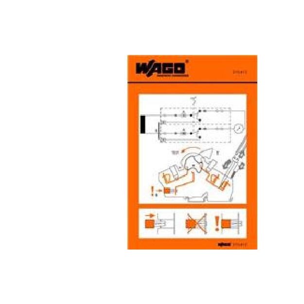 WAGO Kontakttechnik Handhabungsaufkleber 210-412