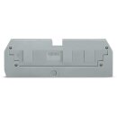 WAGO Kontakttechnik Reduzierabdeckplatte grau 284-358