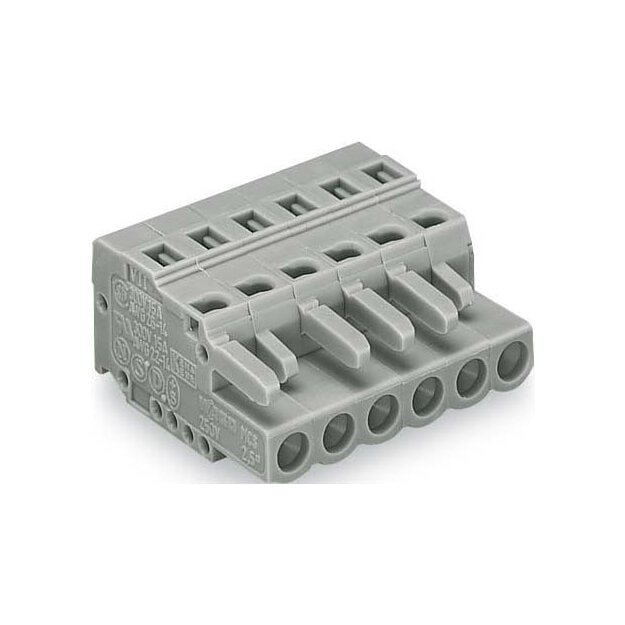 WAGO Kontakttechnik Federleiste 231-118/026-000