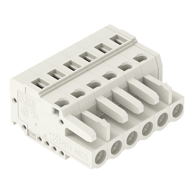 WAGO Kontakttechnik Federleiste 721-106/026-000