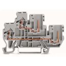 WAGO Kontakttechnik Doppelstock-Basisklemme 870-101
