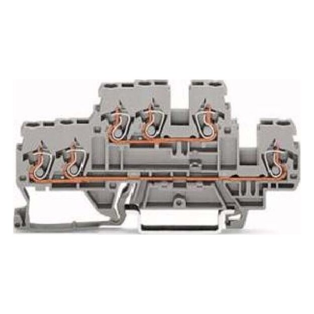 WAGO Kontakttechnik Doppelstockklemme 870-531