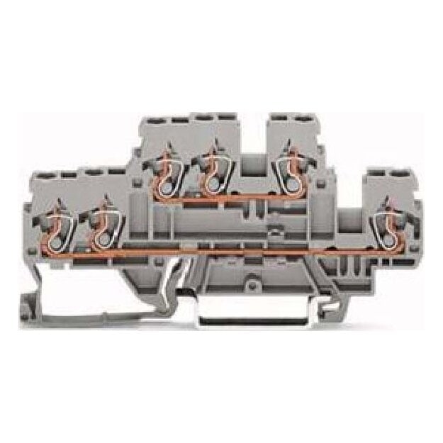 WAGO Kontakttechnik Doppelstockklemme 870-532