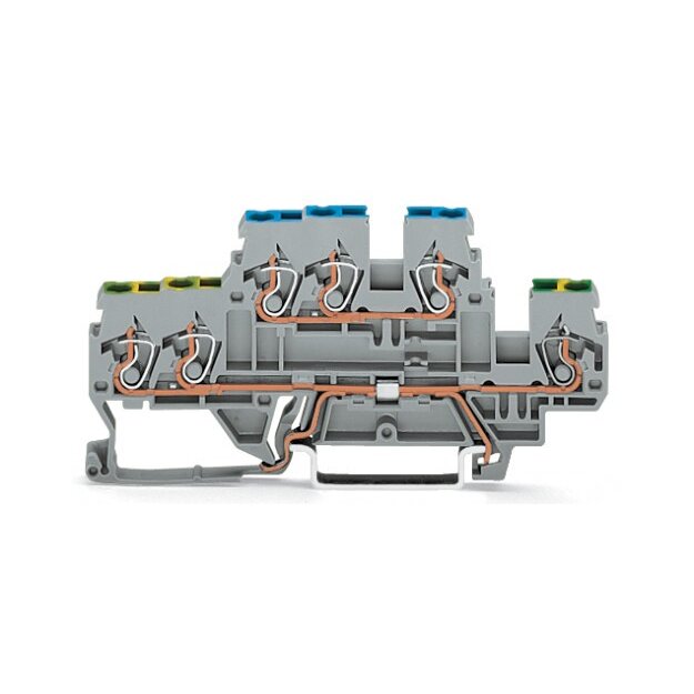 WAGO Kontakttechnik Doppelstockklemme 870-535