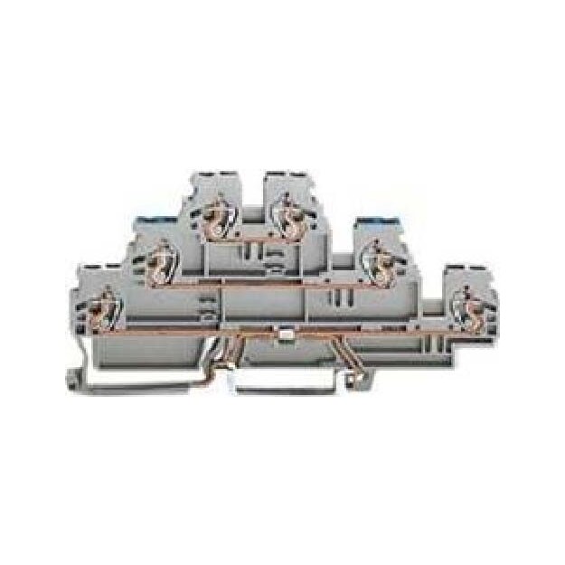 WAGO Kontakttechnik Dreistockklemme 870-577