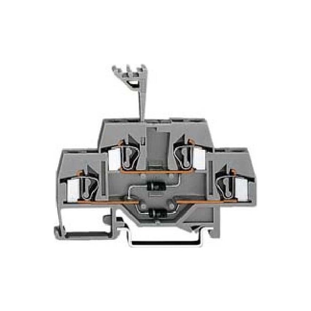 WAGO Kontakttechnik Doppelstockklemme 281-635/281-492