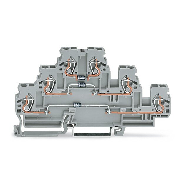 WAGO Kontakttechnik Dreistock Diodenklemme 870-596/281-674