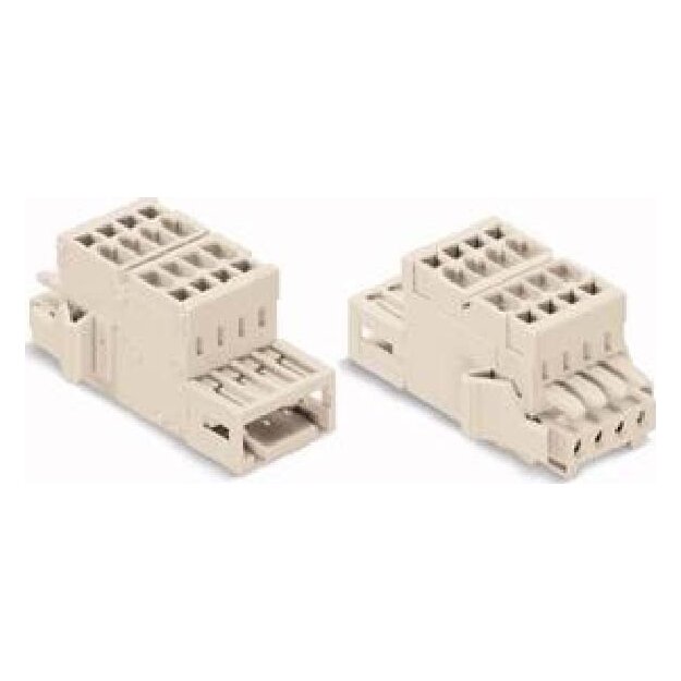 WAGO Kontakttechnik 2-Leiter-Kombistecker 734-362/037-000
