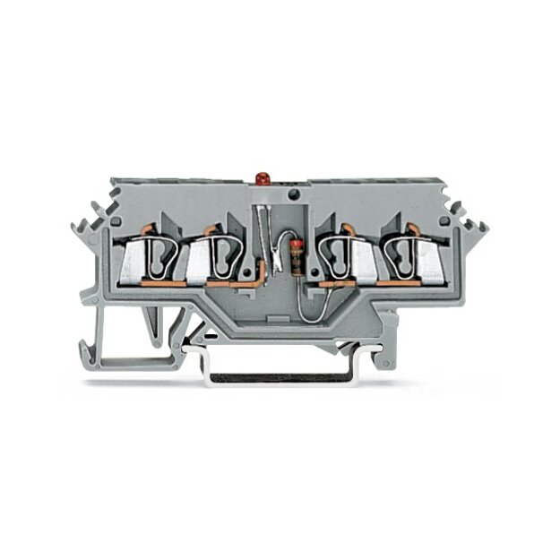 WAGO Kontakttechnik 4-Leiter-Trennklemme 280-624/281-434