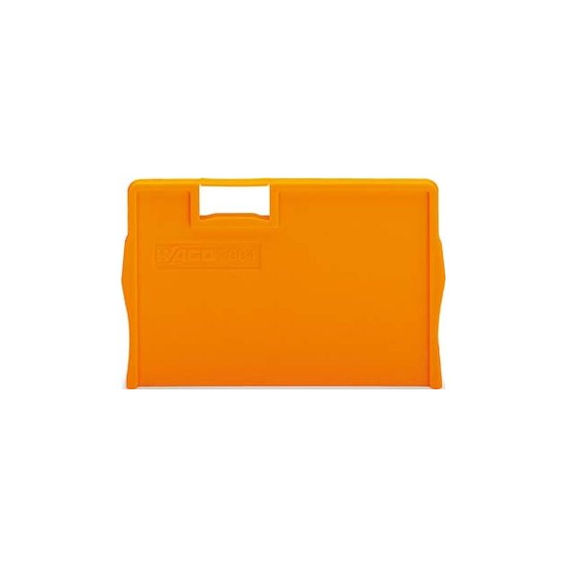 WAGO Kontakttechnik Trennplatte orange 2004-1294