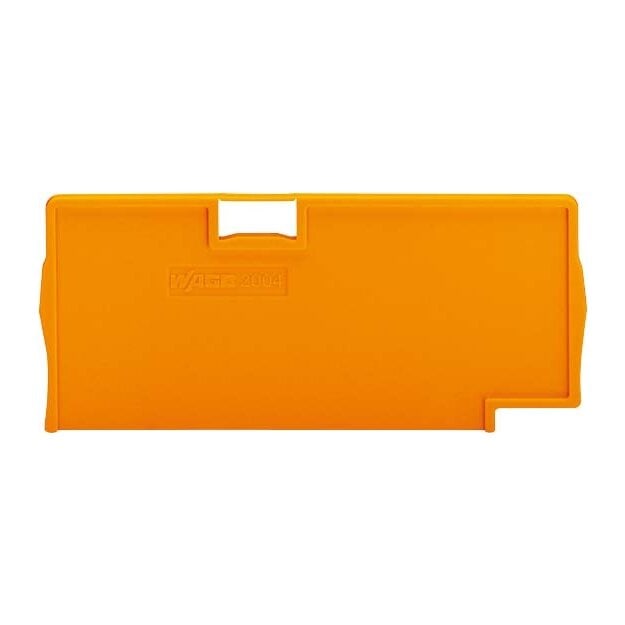 WAGO Kontakttechnik Trennplatte orange 2004-1494