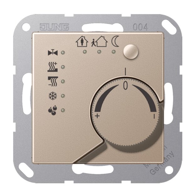 Jung A2178TSCH KNX Stetigregler m. Tasterschnittstelle Champagner Serie A