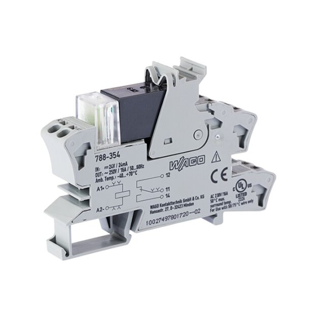WAGO Kontakttechnik Stecksockel m.Relais 788-354