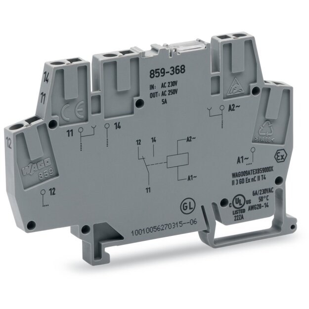WAGO Kontakttechnik Relaisklemme 859-368