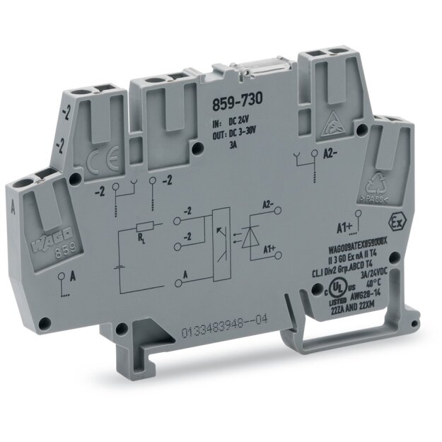 WAGO Kontakttechnik Optokoppler-Klemme 859-730