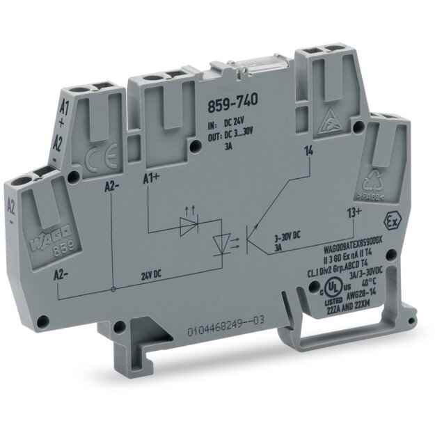 WAGO Kontakttechnik Optokoppler-Klemme 859-740