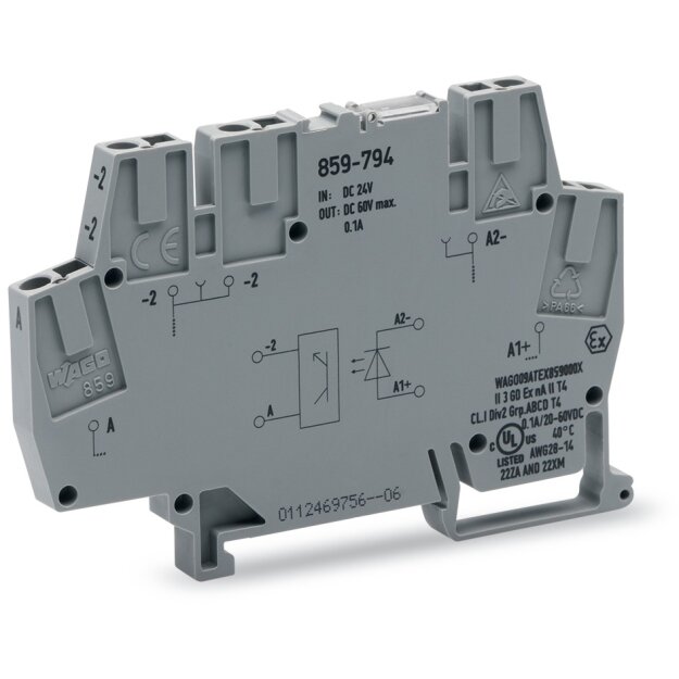 WAGO Kontakttechnik Optokoppler-Klemme 859-794