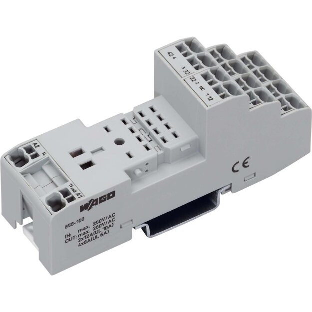WAGO Kontakttechnik Relaissockel 858-100